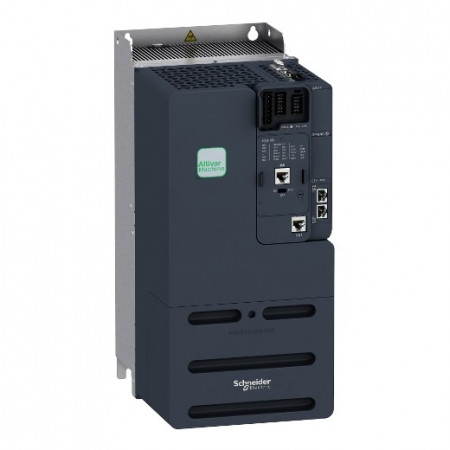 Convertizor de frecventa SCHNEIDER ELECTRIC ATV340D15N4E, 15KW, curent nominal 39A, Ethernet, module optionale, alimentare trifazata