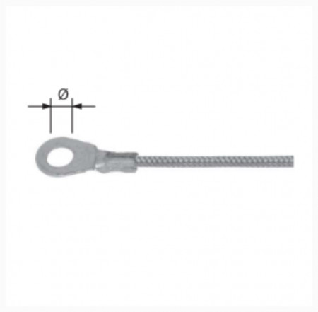 Sonda PT100 cu prindere sub șurub, maxim 200°C, clasa precizie A, cablu 10 m, Aplisens Z262