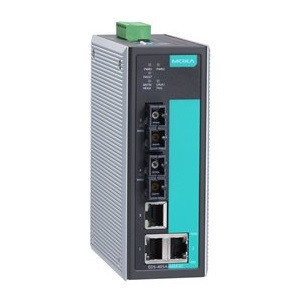 Switch cu management entry-level cu 5 porturi Ethernet sau 3 porturi Ethernet și 2 porturi FO, Moxa EDS-405A