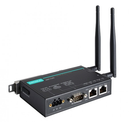 Client wireless industrial, IEEE 802.11a/b/g/n, 1 port serial, 2 porturi Ethernet, Moxa AWK-1137C-EU