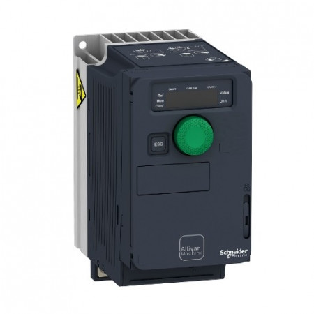 Convertizor de frecvență Schneider ATV320U06M2C, 0.55KW, curent nominal 3.7A, alimentare monofazată