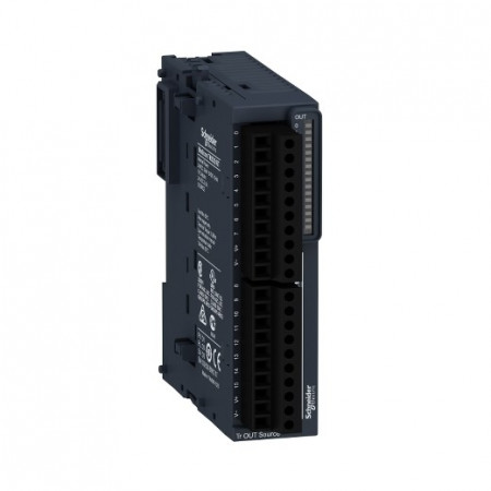 Modul extensie Schneider TM3DQ16T, 16DO, ieșiri tranzistor