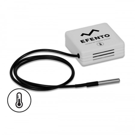 Senzor temperatura wireless cu sonda EFENTO, pe SCADA-Shop.ro