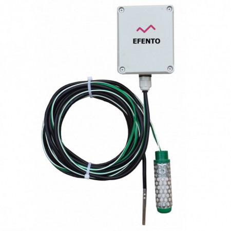 Senzor umiditate sol wireless cu data logger inclus EFENTO BLE-US, Bluetooth, memorie 60000 de înregistrări, alimentare cu baterii