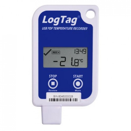 Data logger măsurare temperatură LogTag Recorders UTRID-16, ecran, memorie 16129 valori