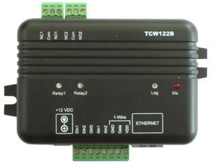 Modul I/O Teracom TCW122B-CM, 2DI/2AI,2DO releu, Ethernet, Web API