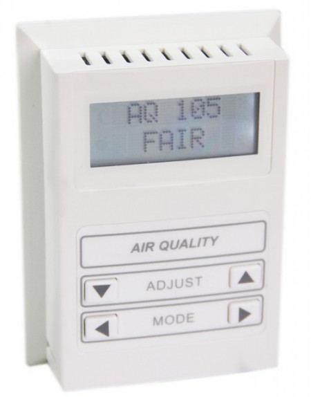 Traductor temperatură, umiditate și calitate aer, ieșire 0-5 V / 0-10 V, Modbus, Temco AQ-1