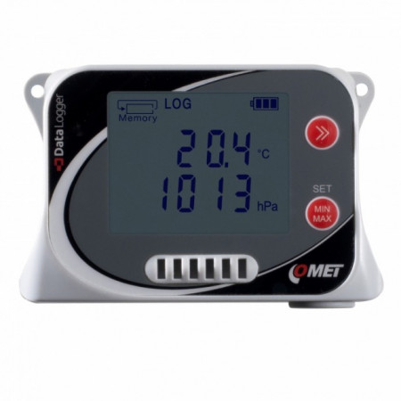 Data logger temperatura, umiditate, presiune atmosferica cu senzori integrați Comet U4130 pe SCADA-Shop.ro