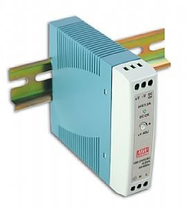 Sursă de alimentare Mean Well MDR-20-5, iesire 5V, 3A, 15W, montaj pe sina DIN