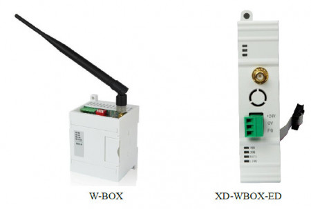 W-BOX - Modul WiFi pentru PLC Xinje din seria XD, suport X-NET și Modbus, alimentare 24 Vd.c.