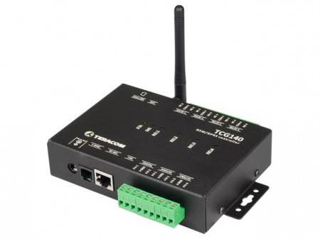 Modul monitorizare și control prin GPRS Teracom TCG140, cu 2 intrări digitale, 4 intrări analogice, 4 iesiri releu, Modbus