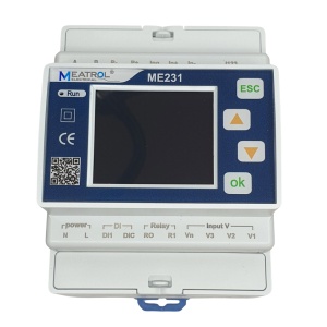 Contor trifazat multifuncțional, conectare cu bobine Rogowski, Meatrol ME231N2