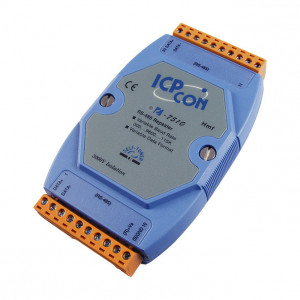 Repetor RS-485 cu izolație 3000 Vd.c., ICP DAS I-7510