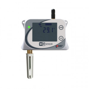 Traductor temperatură WiFi Comet W0710, IP30, sondă integrată, Modbus TCP