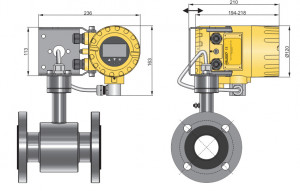 Debitmetru bidirectional Modbus pe SCADA-Shop.ro