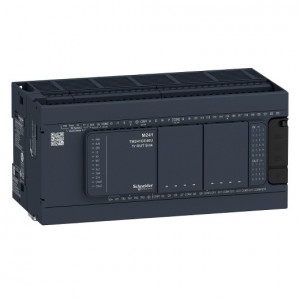 PLC Schneider TM241C40R, 24DI/16DO, iesiri tranzistor si releu, port serial (RJ45), alimentare 100-240 Va.c.