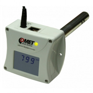 Senzor Web concentratie CO2 cu montaj in tubulatura COMET SYSTEM T5545 pe SCADA-Shop.ro