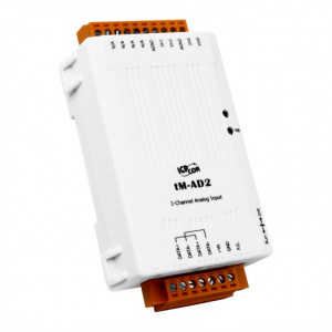 Modul 2 AI în curent/tensiune ICPDAS TM-AD2, 2 AI, RS485, Modbus RTU