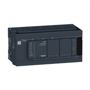 PLC Schneider TM241C40T, 24DI/16DO, ieșiri tranzistor, port serial (RJ45), alimentare 100-240 Va.c.