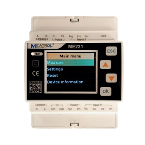 Contor trifazat multifuncțional, conectare cu bobine Rogowski, Meatrol ME231N2 - Img 2