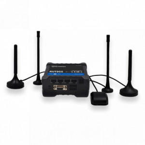 Router 4G cu SIM Teltonika RUT955, WiFi, Ethernet, gateway TCP-IP/RS232-485