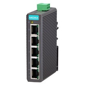 Switch Ethernet industrial Moxa EDS-205 pe www.scada-shop.ro