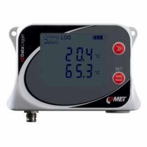 Data logger de temperatură cu 1 intrare PT1000, Comet U0111, memorare până la 500 000 inregistrări, grad de protecție IP67