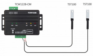 Monitorizare temperatura cu senzor 1-Wire TERACOM TST100 pe SCADA-Shop