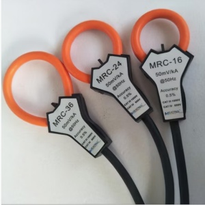 Set 4 bobine Rogowski 100A, fereastră 16mm, pentru analizor portabil Mi550 - Img 2