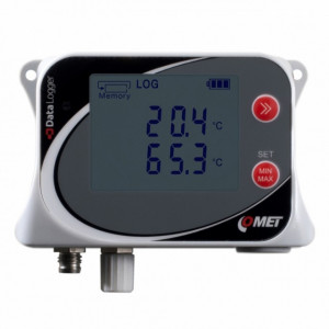 Modul 2 intrări PT1000 cu data logger de 500 000 înregistrări Comet U0121, grad de protecție IP67