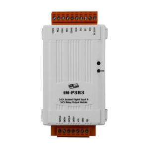 Modul 3 intrări digitale izolate, 3 ieșiri în releu, ICPDAS tM-P3R3, RS485, Modbus RTU - Img 2