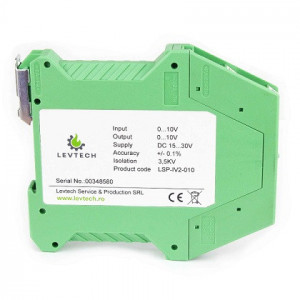 Separator galvanic 0-10V Levtech LSP-IV2-010 pe SCADA-Shop.ro