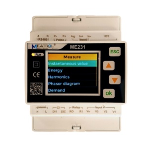 Contor trifazat multifuncțional, conectare cu bobine Rogowski, Meatrol ME231N2 - Img 3