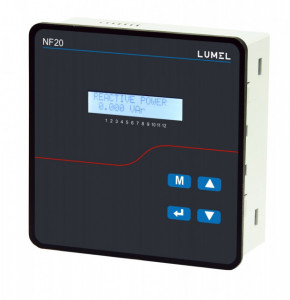 Controler factor de putere LUMEL NF20, pentru retele trifazate pe SCADA-Shop.ro