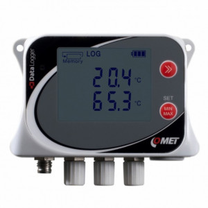 Modul 4 intrari PT1000 cu data logger până la 500 000 înregistrări Comet U0141, grad de protecție IP67