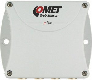 Traductor temperatură și umiditate cu 4 intrări pentru sonde, ETHERNET, server Web integrat, Comet P8541