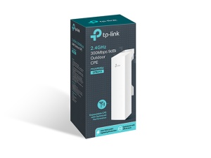 Access Point de exterior TP-Link CPE210, 2.4 GHz 300 Mbps 9 dBi, PoE Pasiv