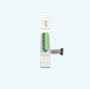 Modul extensie port serial (stânga) pentru PLC Xinje din seria XD, XD-NES-ED, alimentare 24 Vd.c.