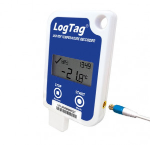 Data logger măsurare temperatură LogTag Recorders UTRID-16, ecran, intrare sonda externa, memorie 16129 valori