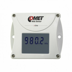 Barometru Ethernet Comet T2514, protocol Modbus TCP, afișaj local, server Web integrat