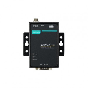 Convertor dual-port serial la Ethernet cu porturi RS-232/422/485, Moxa NPort 5250A pe SCADA-Shop