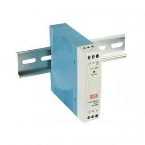 Sursă de alimentare Mean Well MDR-10-5, ieșire 5V, 2A, 10W, montaj pe șină DIN