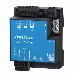 Analizor de energie trifazic Janitza UMG 103-CBM, pentru sisteme fotovoltaice