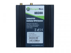 Router 4G industrial NavigateWorx NR300-4G A301430, 1 port Ethernet, 1 port RS232, 1 port RS485, alimentare 9 - 36VDC