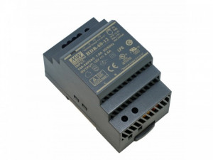 Sursă de alimentare Mean Well HDR-60-12, ieșire 12V, 4.5A, 54W, montaj pe șină DIN