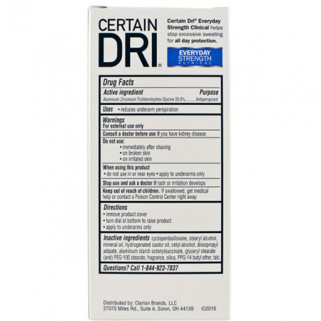 Antiperspirant Certain DRI A.M Solid 74 g - Img 2