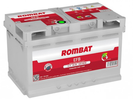 Acumulator Auto Rombat EFB 12V 65Ah