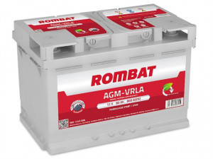 Acumulator Auto Rombat AGM 12V 80Ah