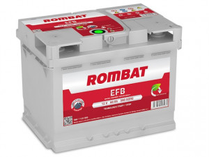 Acumulator Auto Rombat EFB 12V 60Ah