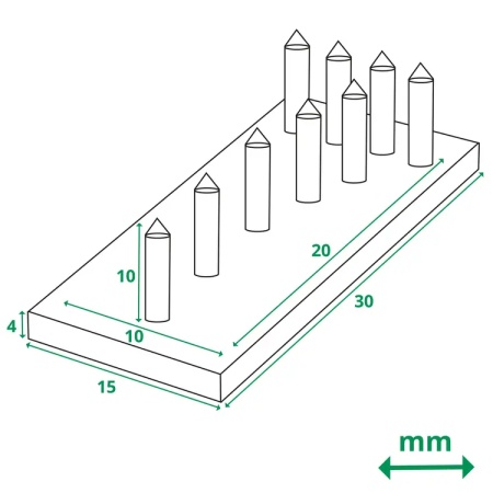 DIMENSIUNI NUMERE DE 20 MM